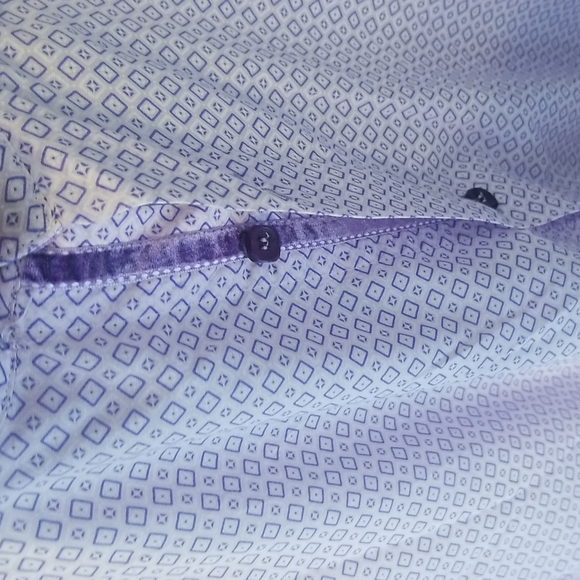 Bespoke men's casual button down shirt 4XL runs small, fits like XL - Picture 4 of 4